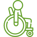 Icon Rollstuhl